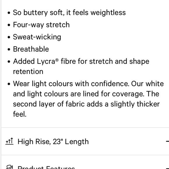 NWT Lululemon Align HR Crop 21” Water Blossom Multi Sz 2 - Picture 7 of 14